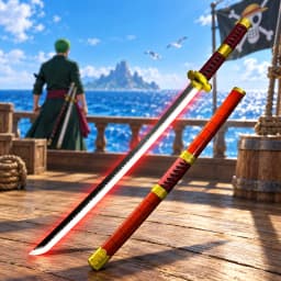 40inch Bleach Kuchiki Rukia Katana Sword LED Mist Original Vapour Sabre Wood Vapor Schwert Cosplay Accessories Prop Toy Gift