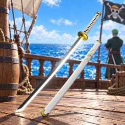 40inch Bleach Kuchiki Rukia Katana Sword LED Mist Original Vapour Sabre Wood Vapor Schwert Cosplay Accessories Prop Toy Gift