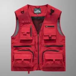 2024 New Spring, Autumn, and Summer Versatile Items in Stock, Fashionable and Trendy Wearing Vests, Men's Wear, Shopping an