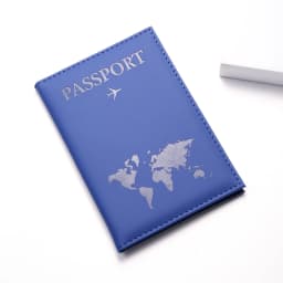 Vintage RFID Passport Cover for Women & Men - Multi-Function PU Leather Wallet Case with ID/Bank Card Slots, Travel Accessory