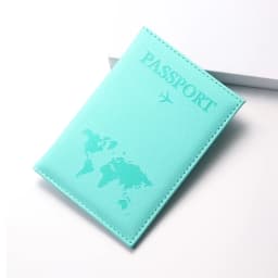 Vintage RFID Passport Cover for Women & Men - Multi-Function PU Leather Wallet Case with ID/Bank Card Slots, Travel Accessory
