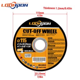 5-50Pcs Metal Stainless Cutting Discs 115mm Cut Off Wheels Flap Sanding Grinding Discs Angle Grinder Wheel