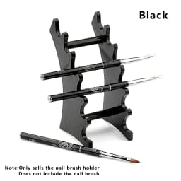 1 Set Nail Brush Holder Stand Salon Pen Rack Accessoire Brushes For Manicure Tool Acrylic Nail Art Brush Holder Carrier Storage