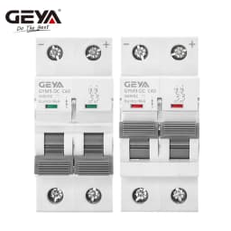 GEYA Din Rail DC MCB 6KA 2P 500V Mini Circuit Breaker DC 6A 10A 16A 20A 25A 32A 40A 50A 63A
