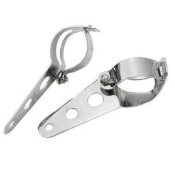 Universal Motorcycle Headlight Mount Bracket Fork Ear Chopper Headlamp Holder Clamp Adjustable Motor Fork Mount 27-36mm 38-48mm