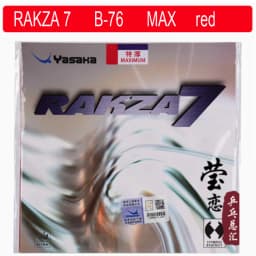 original yasaka RAKZA 7 soft (B-77) and RAKZA 7(B-76) table tennis rubber made in energy rubber for table tennis racket