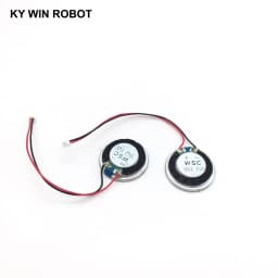2pcs New Ultra-thin Speaker 8 Ohms 1 Watt 1W 8R Speaker Diameter 28MM 2.8CM Thickness 5MM with 1.25mm Terminal Wire Length 10CM