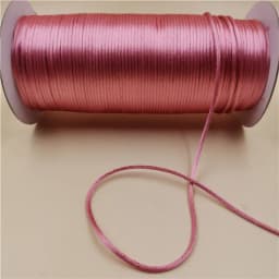 2MM Braided Macrame Silk Macrame Cord Rope Thread Wire DIY Chinese Knot Satin Bracelets Making Findings Beading 10-225Meters