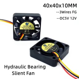 New 4010 Fan 40MM 4CM 40*40*10mm Fan For South and North Bridge Chip Graphics Card Cooling Fan DC5V 12V 24V 2pin 3pin