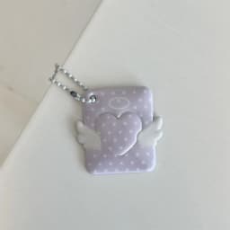 INS Korean Style Photo Card Holder Cute 1 inch ID Photo Storage Display Pendant Keychain Ornaments Star Chasing Girl Gift