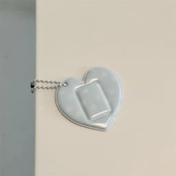 INS Korean Style Photo Card Holder Cute 1 inch ID Photo Storage Display Pendant Keychain Ornaments Star Chasing Girl Gift