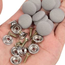 Auto Roof Retaining Buckle Headliner Repair Button Fabric Metal Rivet Car Interior Ceiling Sagging Fix Fastener Pin Clips Kits