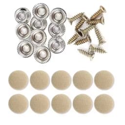 Auto Roof Retaining Buckle Headliner Repair Button Fabric Metal Rivet Car Interior Ceiling Sagging Fix Fastener Pin Clips Kits