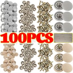 Auto Roof Retaining Buckle Headliner Repair Button Fabric Metal Rivet Car Interior Ceiling Sagging Fix Fastener Pin Clips Kits