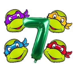Teenage Mutant Ninja Turtles Latex & Foil Balloons Kids Birthday Party Baby Shower Decoration