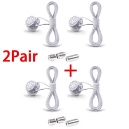 Outdoor Sports Shoe Laces Easy Installation Swivel Buckle Laces Sneakers Thick Rope Automatic Shoelace Shoe Accessories