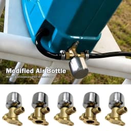 Removable Sprayer Pressure Cylinder Full Copper High Pressure Electric Sprayer Air Tank Corrosion-Resistant Booster Pressure