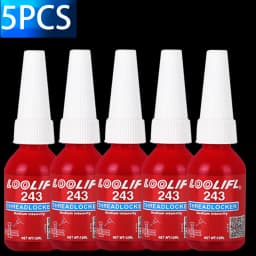 50ML 271 243 Screw Lock Threadlocker Red Screw Glue Thread Locking Agent Anaerobic Glue Anti-loose Universal Thread Sealants