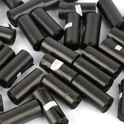 1200PCS New Rolled Dog Poop Bag Biodegradable Thickened Pet Outdoor Cleaning Poop Bag with Breakpoint Dog Cat Poop Scoop Bag