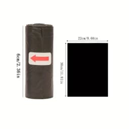 1200PCS New Rolled Dog Poop Bag Biodegradable Thickened Pet Outdoor Cleaning Poop Bag with Breakpoint Dog Cat Poop Scoop Bag