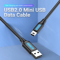 Vention Mini USB Cable Fast Charging USB to Mini USB Data Cable for Digital Camera HDD MP3 MP4 Player DVR GPS Mini USB 2.0 Cable