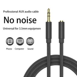 Headphone Extension Cable Male to Female Jack 3.5mm Aux Audio Extender Cable for Speaker Car MP3 MP4 Player for Earphone Adapter