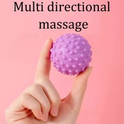 1-3pcs Fascia Ball Raised Point Massage Ball Posture Master Yoga Ball Waist and Back Foot Massage Ball