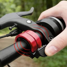 Bicycle Safety Bell Invisible Universal Adult Compact Durable Bell Super Loud Mountain Bike Cycling Sports And Outdoors Bell