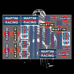 Famous racing car livery Japanese Motorcycle Sticker Suitable for Motorcycle Body Reflective Car Sticker Helmet Decal
