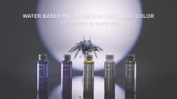 DSPIAE XSM Metallic Water Based Paint 50ML For Model Hobby DIY Airbrush Spraying Assembly Pigments Pre Mixed Set 6/7/8 Pcs/set