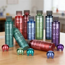 DSPIAE XSM Metallic Water Based Paint 50ML For Model Hobby DIY Airbrush Spraying Assembly Pigments Pre Mixed Set 6/7/8 Pcs/set