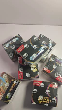pokémon TCG Booster Box Mega Evolution CHAOS RISINC Ascended Heroes English Version Rare Trading Cards for Collection Gift