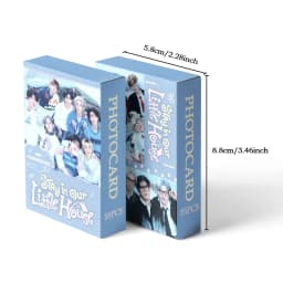55Pcs/92Pcs Idol SKZOO Stray Kids New Series 6TH FANMEETING Lomo Cards Postcards Felix HyunJin Jisung Woojin Chan Fans Gifts