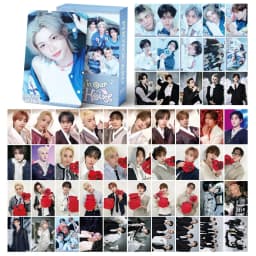 55Pcs/92Pcs Idol SKZOO Stray Kids New Series 6TH FANMEETING Lomo Cards Postcards Felix HyunJin Jisung Woojin Chan Fans Gifts