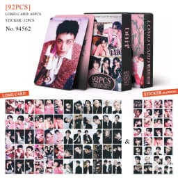 55Pcs/92Pcs Idol SKZOO Stray Kids New Series 6TH FANMEETING Lomo Cards Postcards Felix HyunJin Jisung Woojin Chan Fans Gifts