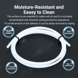 Star Shaped PTFE Tube Low-Resistance Ultra-Smooth Flow PTFE Tube For Bamboo Lab X1/ P1/ A1/ A1 Mini/ AMS 3d Printer Parts