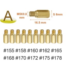 40/20/10PCS Motorcycle Carburetor Main Pilot Jets for PWK CVK PE Keihin GY6 Scooter ATV Dirt Bike Repair Kit