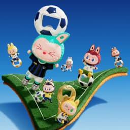 【EU】POP MART THE MONSTERS × FIFA SERIES - Bottle Opener Fridge Magnet Blind Box 1/6PCS Blindbox Collectable Figure