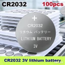 50-1000PCS Bulk CR2032 Lithium Button Cell Batteries Long Lasting for Watches Remotes & Key Fobs