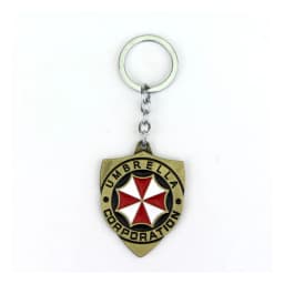 Residents Evils Key Chain Adornment Gifts Car Keychain Toy Umbrella Corporation Sublimation Blank Keyring Edc Fashion Keychains