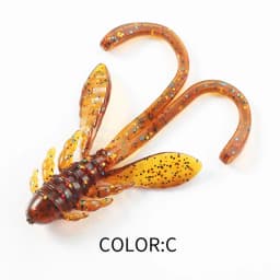 Supercontinent Allure Fishing Lures Soft Bionic Shrimp Lure, Artificial Soft Bait For Bass Trout, Outdoor Fishing Tackle