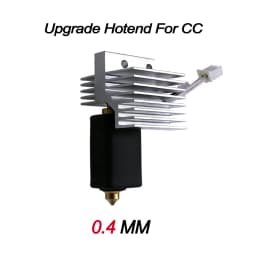 For Elegoo CC Upgrade hotend Assembled Extruder Hotend Kit for Elegoo Centauri Carbon Replaceable Nozzle 0.2/0.4/0.6/0.8 mm