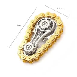 Metal Fidget Spinner Fingertip Gyro Fidget Spinner Antistress Anxiety Metal Bike Chains Spinner Fidget Toys For Adult Kids