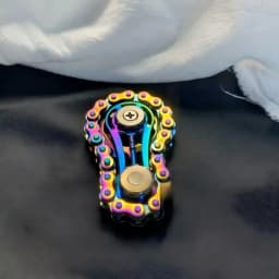 Metal Fidget Spinner Fingertip Gyro Fidget Spinner Antistress Anxiety Metal Bike Chains Spinner Fidget Toys For Adult Kids