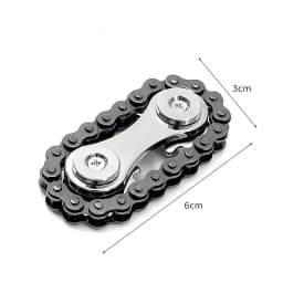 Metal Fidget Spinner Fingertip Gyro Fidget Spinner Antistress Anxiety Metal Bike Chains Spinner Fidget Toys For Adult Kids