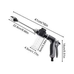 High Pressure Sprinkler Water Gun Car Washers Garden Lawn Watering Hose Nozzle Foam Lance Portable Automobiles Cleaning Tool