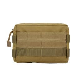 Double Layer EDC Pack Men Tactical Molle Waist Belt Oxford Hip Pouch Fanny Pack Camping Hunting Accessories Utility Bag