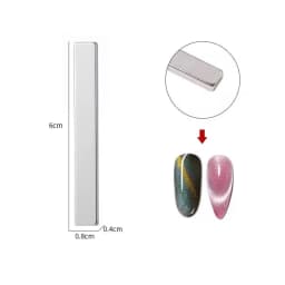 Black Hole Shape Cat Eye Nail Art Magnet Suck Hollow Cat Eye Nail Art Effect Magnet Ring DIY Manicure Magnetic Auxiliary Tool