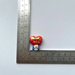 BT21 Bead Cartoon Bead Resin Bts Straight Hole Bead DIY Mobile Phone Chain Pendant Accessories LINE FRIENDS