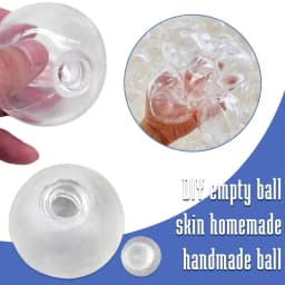 DIY Empty Ball Skin Handmade Ball DIY Handmade Decompression Slow Rebound Toy Stress Relieve Toy For Adult